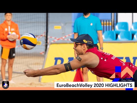 Men Beach Volleyball Day 1 Highlights - #EuroBeachVolley 2020