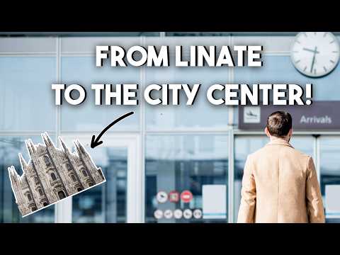 How to get to the center of Milan from Linate airport!