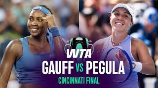 Coco Gauff vs. Jessica Pegula | 2026 Cincinnati Final | WTA Match Highlights