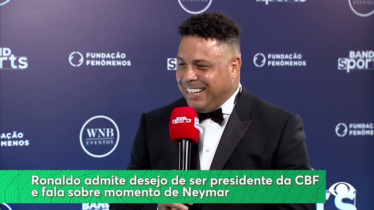 Ronaldo Fenômeno fala sobre crise na Seleção e vontade em ser presidente da CBF: "Estou pronto"