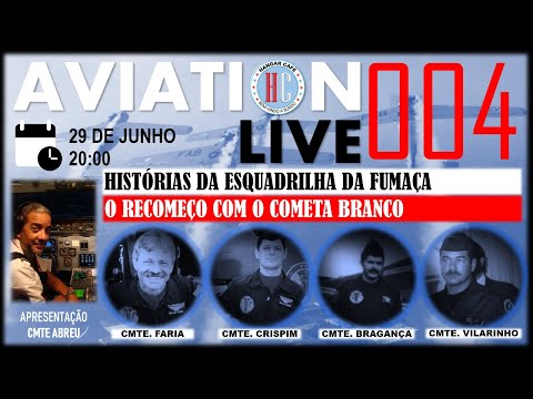 HISTÓRIAS DA ESQUADRILHA DA FUMAÇA - O RECOMEÇO COM O COMETA BRANCO