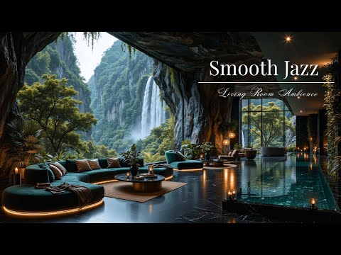 Soft January Moments With Gentle Jazz | Smooth Jazz In Nature Living Room For Focus & Relax