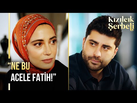 Fatih evlilik haberini ailesine söyleyince tepki aldı! | Kızılcık Şerbeti 116. Bölüm