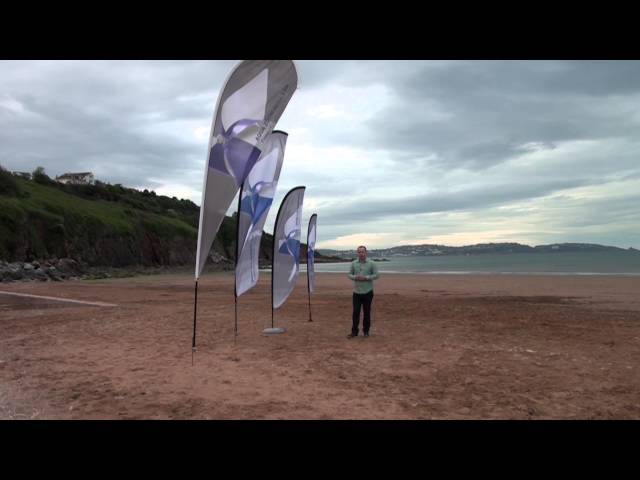 Vídeo relacionado con Zpubli - Bandera personalizada con imagen y texto. Personalizable, resistente a la interperie, Bandera para decorar, para eventos, fiestas, de fútbol. (BANDERA, 150X250)
