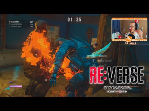 Nemesis VS Super Tyrant VS Jack Baker | MADHOUSE!!! (Resident Evil Re:Verse Beta Gameplay)