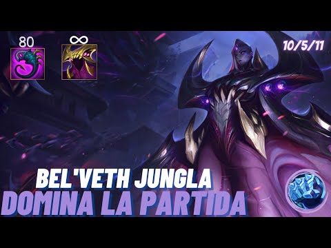 😱LA NUEVA BUILD DE BEL'VETH que la hace INMORTAL😱| Gameplay Bel'Veth Jungla | Guia Bel'Veth Jungla