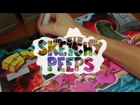 SKETCHY PEEPS 012 - KEAR