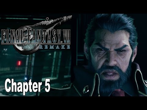 Final Fantasy VII Remake - Chapter 5: Dogged Pursuit Walkthrough [HD 1080P]