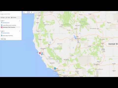 Editing your Pins in Google My Maps