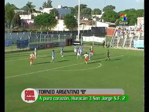 05-04-14 ARGENTINO "B" HURACAN VS SAN JORGE S. F.