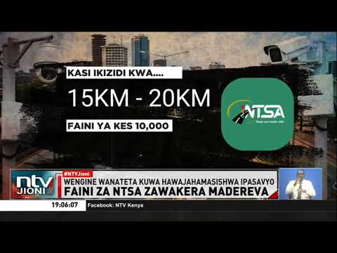 Wakenya wapinga mfumo mpya wa NTSA wa kutozwa faini za papo kwa hapo
