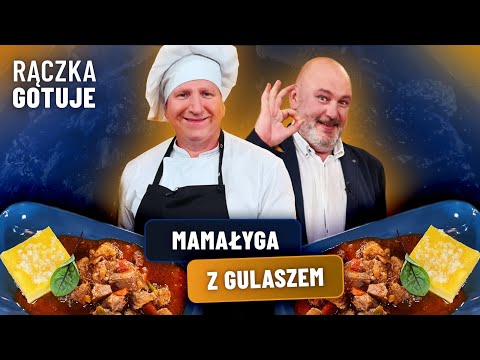 MAMAŁYGA z gulaszem - gościnnie Michał Piela | RĄCZKA GOTUJE