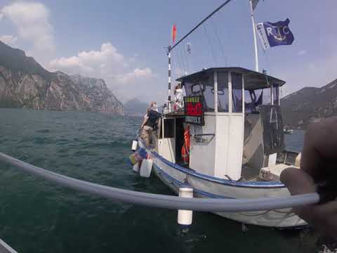 Jelignite at the J 24 Worlds 2018. Lake Garda. Italy. Starting line
