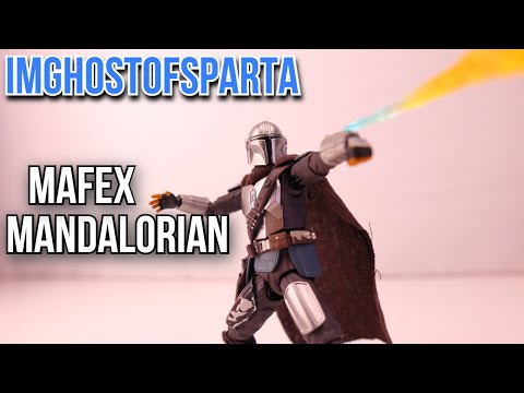 Mafex Mandalorian from Star Wars The Mandalorian Action Figure Review