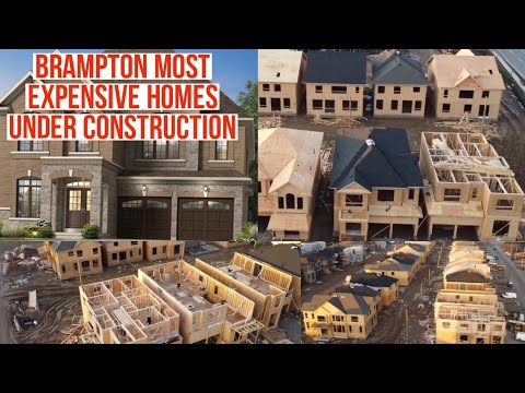 BRAMPTON MOST EXPENSIVE HOMES UNDER 🏠 CONSTRUCTION 🚧. 1.6M-$2M 😱.