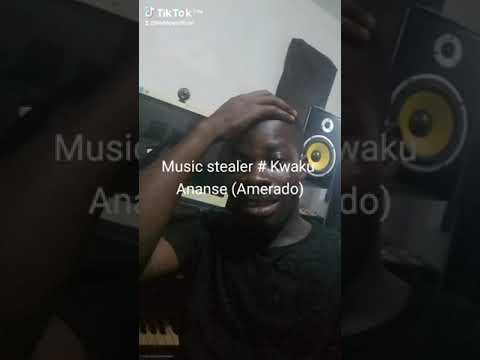 AMERADO stoled Kwaku Ananse song from SHEGE sk da Superman ft. KWAME yogort