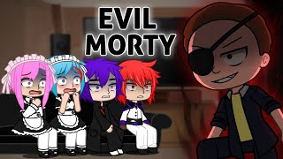 🇺🇸🇧🇷 / Re:Zero React to Subaru As Evil Morty || Gacha React | Gacha | My AU