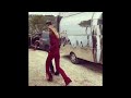 Blonde Model In Red Suit TRIPS During An Outdoor Shooting In Barcelona Spain