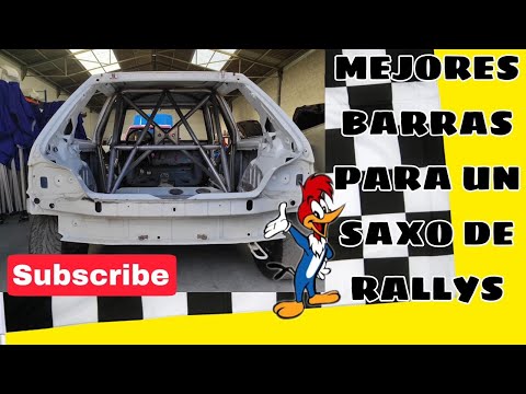 Os enseño las mejores barras  que he visto en un Citroën saxo. QUE OS PARECE ????