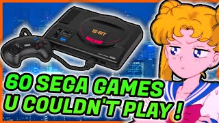 Top 60 SEGA Games You Couldn't Play! - Great Japanese Sega Genesis/ Sega Megadrive Exclusives