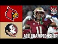 ACC Championship: Louisville Cardinals vs. Florida State Seminoles | Full Game Highlights