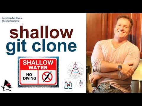 Shallow Git Clone Example