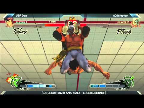 SSF4 USF Don vs n0thingman |Saturday Night Snpaback 5.5