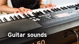 Video thumbnail for Korg EK-50 Features - Guitar sounds by Korg UK