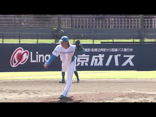 [Granja] ¡¡¡Regresa al primer equipo!!! Shoma Kanemura de Los Fighters lanzó bien, ponche sin permitir carreras permitidas en 5 entradas. 30 de julio de 2025, Hokkaido Nippon-Ham Fighters vs. Tohoku Rakuten Golden Eagles