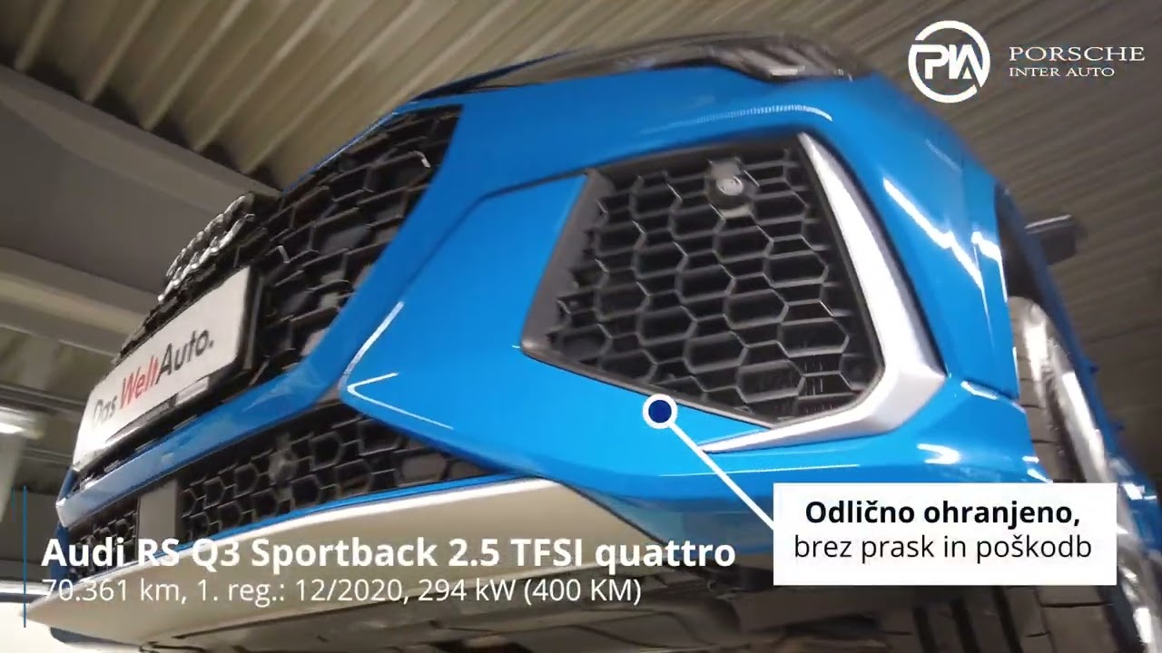 Audi RS Q3 Sportback 2.5 TFSI quattro - SLOVENSKO VOZILO