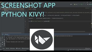 Best Screenshot App Python Kivy 2023!