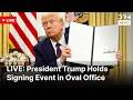 LIVE President Trump Holds Signing Event In Oval Office DRM News AC1F