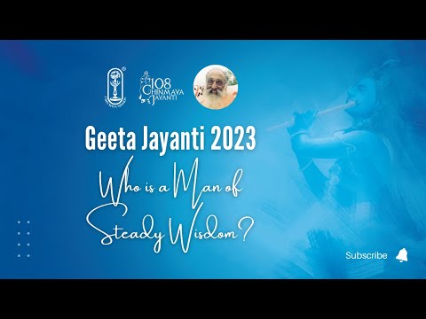 Who is a Man of Steady Wisdom ? - #ChinmayaMission #BhagavadGeetaDailyInspirations