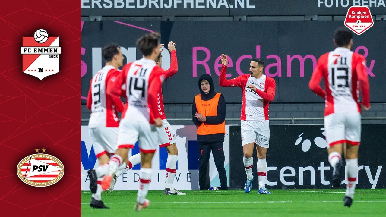 FC Emmen vs Jong PSV highlights
