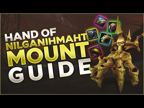 NEW Hand of Nilganihmaht - Golden Hand Mount Guide