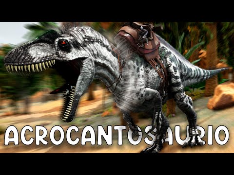 COMO TAMEAR ACRONCANTOSAURIO y TODAS SUS HABILIDADES (PC, PS y XBOX) - ARK ADDITIONS MOD