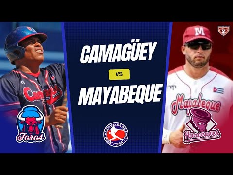 Serie Nacional 63. Camagüey vs Mayabeque (1er juego)