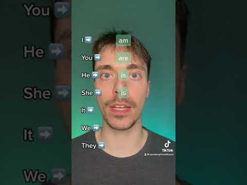 Verb „sein“ Präsens #Englischlernen