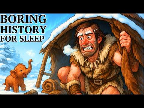 How Did Early Humans Sleep in The Ice Age Without Freezing to Dead | 3 Hour Relaxing History