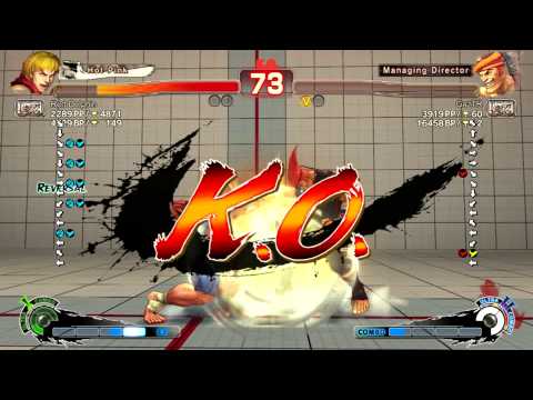 ◢ Red Delphin ( Ken ) Vs GazTR ( Adon ) - USF4 PC 1080p ◣