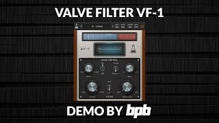 Video thumbnail for AudioThing Valve Filter VF-1 DEMO (VST/AU/AAX Plugin) by Bedroom Producers Blog