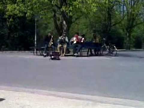 Buskers in Amsterdam