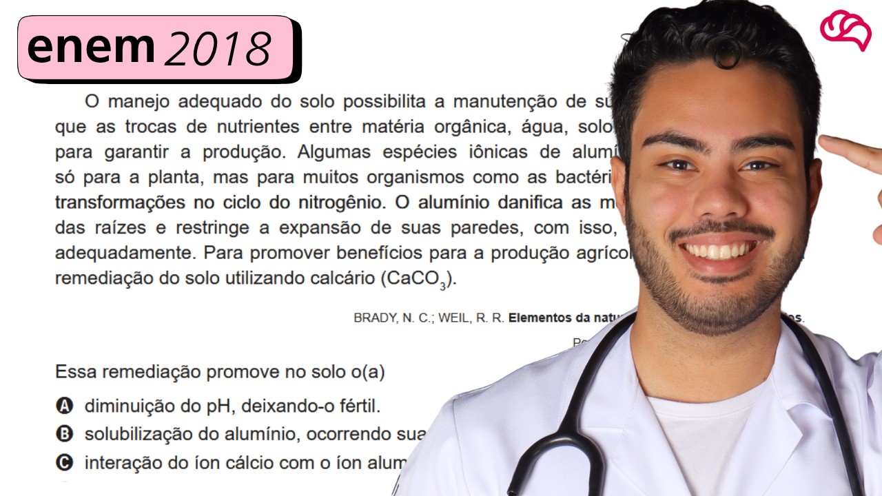 Resolução em Vídeo — Questão 121 ENEM 2018
