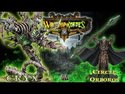 Warmachine & Hordes - Cryx (Deneghra 3) vs. Circle Orboros (Krueger 1) - 75pt Battle Report