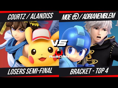 XTR Reborn Doubles LOSERS SEMI-FINAL - AlanDiss & Courtz vs AdrianEmblem & Moe ඞ