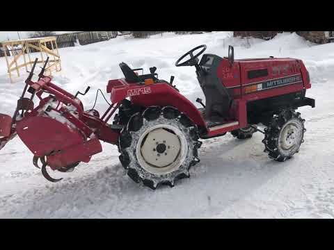 Мицубиси МТ15 японский минитрактор
