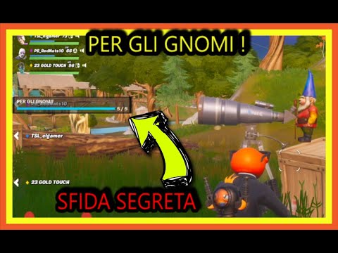 PER GLI GNOMI ! - SFIDA SEGRETA --- Video Completo