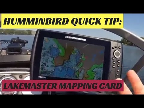Humminbird Quick Tip: Lakemaster Mapping Card