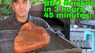 Smoked Brisket In Less Than 4 Hours! | Sunterra Wood Fired Oven | Ballistic BBQ | Hot n Fast Brisket