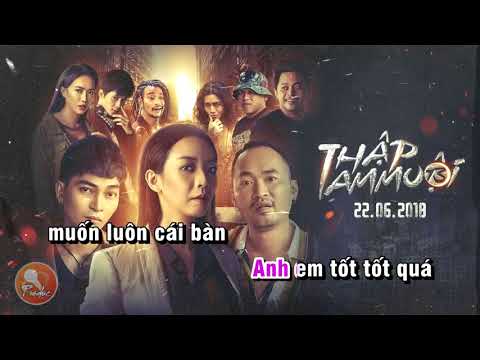 Karaoke  Thập Tam Muội   Huỳnh James x Pjnboys Beat chậm dễ hát